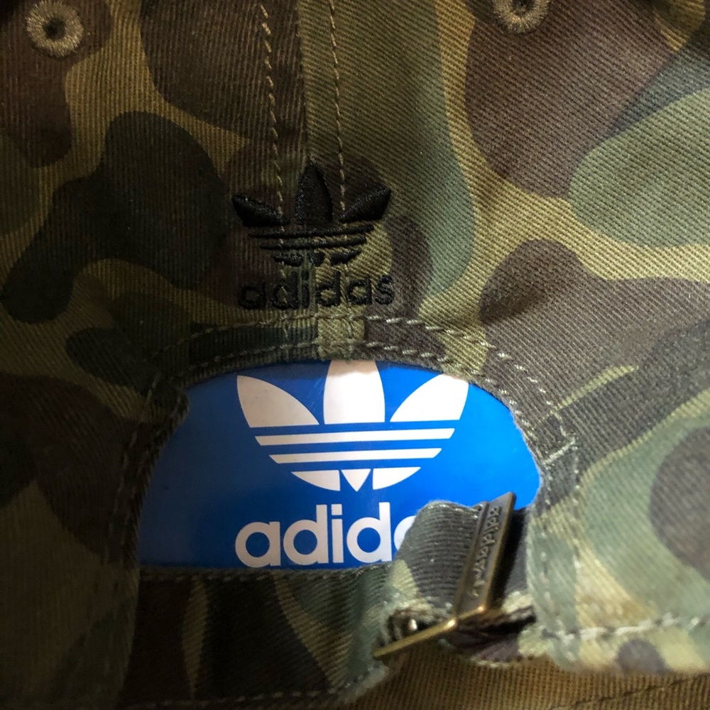 ๐ adidas Originals Forest Camouflage Relaxed Hat - Picture 6 of 8